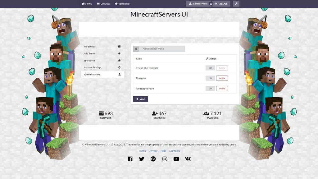 Discover Updated Minecraft Server List Featuring Survival and Creative Modes